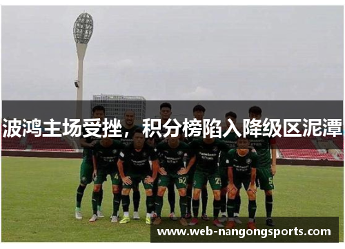 波鸿主场受挫，积分榜陷入降级区泥潭